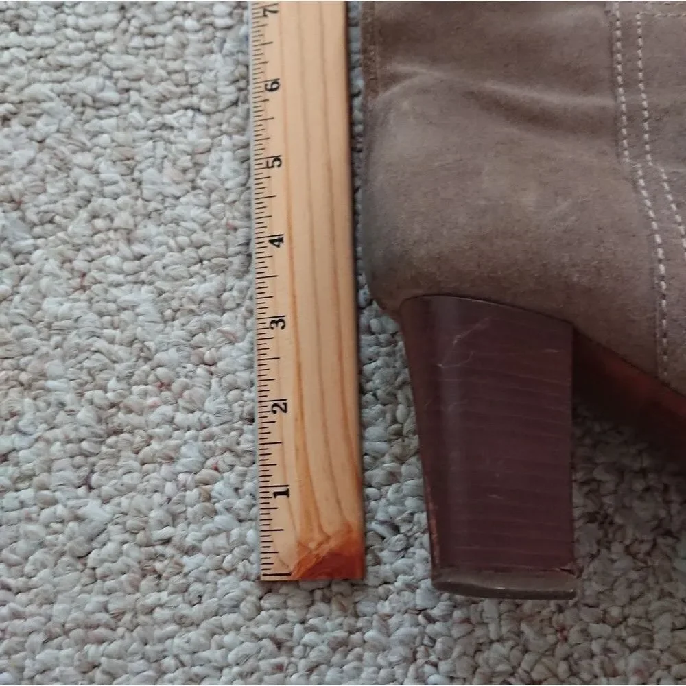 Jil Sander light brown Suede Knee high boots size 6.5